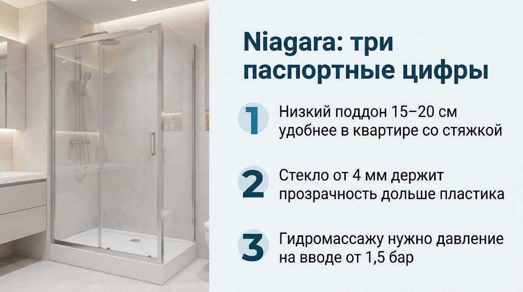 Niagara: три паспортные цифры