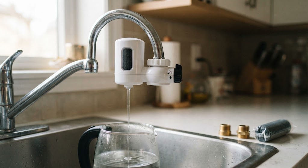 Насадка-фильтр на кран для воды: какую выбрать и на что смотреть