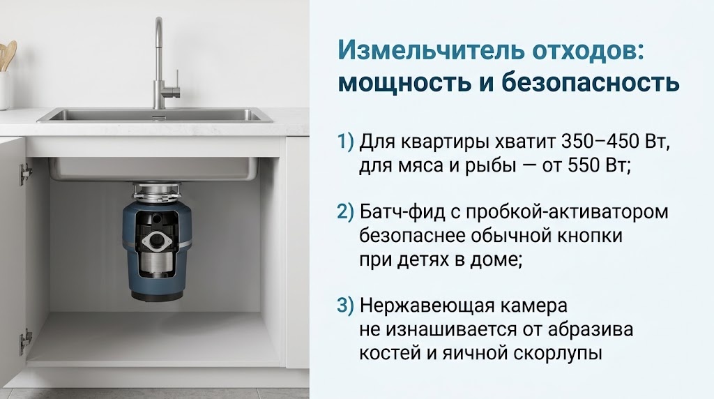 Измельчитель отходов: мощность и безопасность
