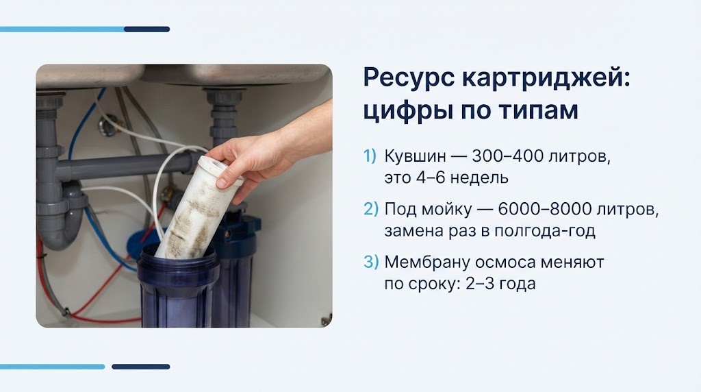 Ресурс картриджей: цифры по типам